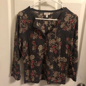 Garnet Hill -merino wool cardigan